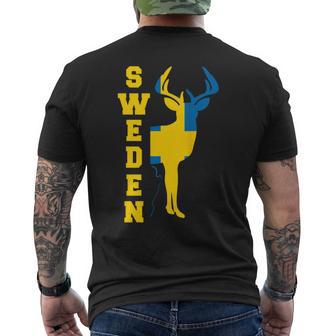 Sweden Flag Stockholm Scandinavia Children'siking T-Shirt mit Rückendruck - Geschenkecke