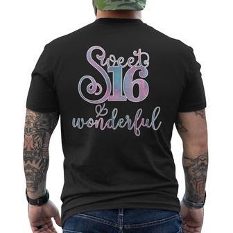 Sweet 16 Sweet Sixn ¡Para Ella Dulce 16 Camiseta Hombre Estampado Espalda - Regaloses