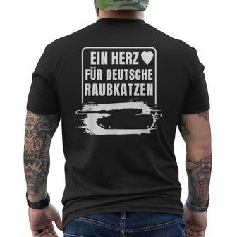 Tank Driver For German Army Tiger Tank Ww2 T-Shirt mit Rückendruck - Geschenkecke