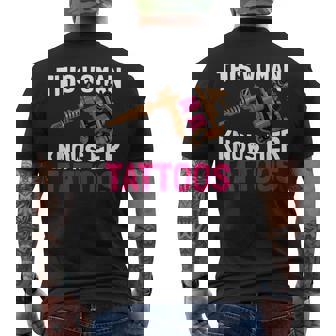 Tatuaje Tatto Diseño Artista Tatuador Camiseta Hombre Estampado Espalda - Regaloses