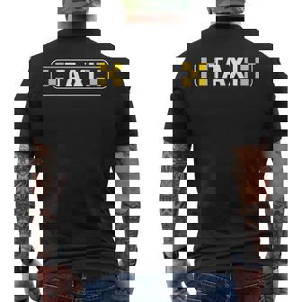 Taxista Divertido Taxi Passengers Camiseta Hombre Estampado Espalda - Regaloses