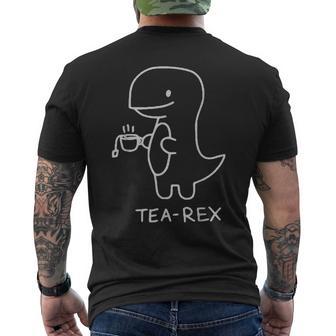 Tea Rex For Tea Drinkers And Dinosaur Lovers T-Shirt mit Rückendruck - Geschenkecke