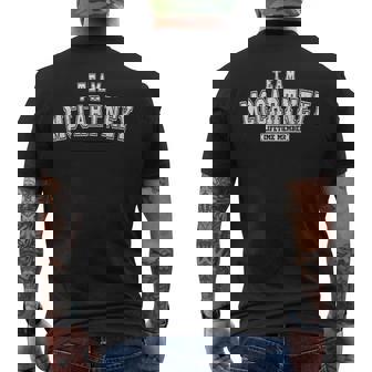 Team Mccartney Lifetime Member Family Last Name Men's T-shirt Back Print - Thegiftio UK