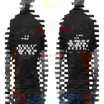 Team Popovic Lifetime Member Popovic Last Name Men's T-shirt Back Print | Seseable UK