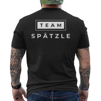 Team Spätzle Spätzle Press Muzzle Swabian T-Shirt mit Rückendruck - Geschenkecke