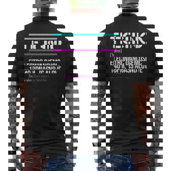 Techno Definición Bass Love Rave Festival Edm Fiesta Hombres Camiseta Hombre Estampado Espalda - Regaloses