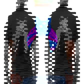 Techno Festival Goa Gabber Raver Sfinge Psytrance T-shirt da uomo con stampa posteriore - Novitaregali