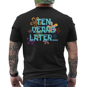 Ten Years Later Birthday 10 Year Old 10Th Birthday Party Men's T-shirt Back Print | Seseable UK