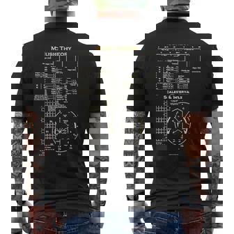 Teoria Musicale Compositore Musicista T-shirt da uomo con stampa posteriore - Novitaregali
