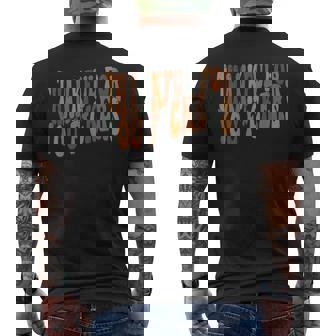 Thankful For You Fuckers Retro Vintage Thanksgiving Men's T-shirt Back Print - Monsterry