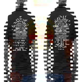 Thanksgiving Boys Coolest Turkey At The Table Coolest Turkey Men's T-shirt Back Print - Seseable