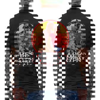 Three's Company Roommates & 1980'S Sunset Men's T-shirt Back Print - Thegiftio UK