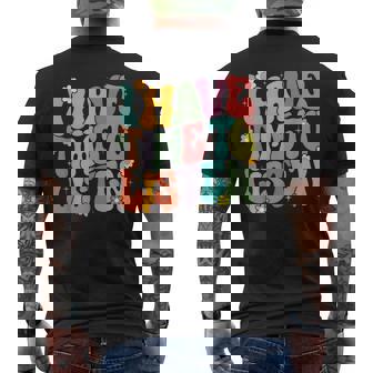 I Have Time To Listen Mental Health Month Suicide Prevention Men's T-shirt Back Print - Thegiftio UK