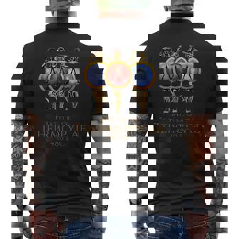 Historia Griega Antigua Batalla De Termopylae Sparta Camiseta Hombre Estampado Espalda - Regaloses