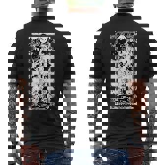 The Tower Dark Anime Witchcraft Tarocchi Carta Otaku T-shirt da uomo con stampa posteriore - Novitaregali
