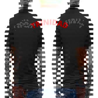 Trinidad Y Tobago Trini Bandera Orgullo Caribe Orgulloso Trini Camiseta Hombre Estampado Espalda - Regaloses