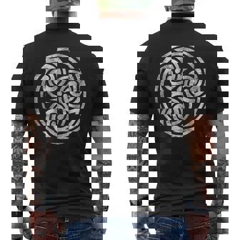 Triskel Irlandaisintage En Spirale Motif Nœud Celtique Irlandais T-shirt imprimé au dos - Cadeauxyz