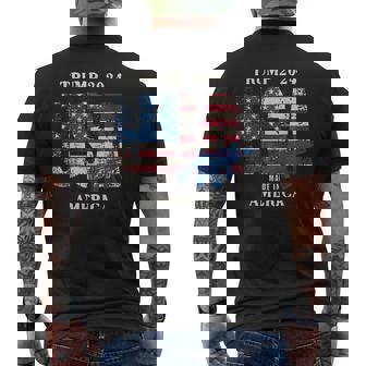 Trump 2024 Usa Made In Usa Men's T-shirt Back Print - Seseable