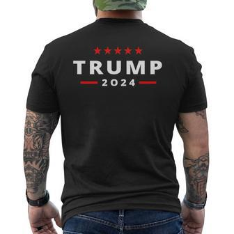 Trump Arrest This Trump 2024 Front On The Back Men's T-shirt Back Print - Monsterry UK