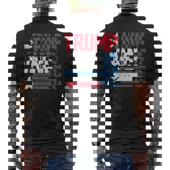 Trump Vance 2024 Vintage Distressed Trump Vance 2024 Men's T-shirt Back Print - Monsterry