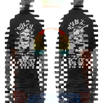 Trump Won Trump 2024 Victory 2024 Donald Trump Won 2024 Men's T-shirt Back Print | Mazezy