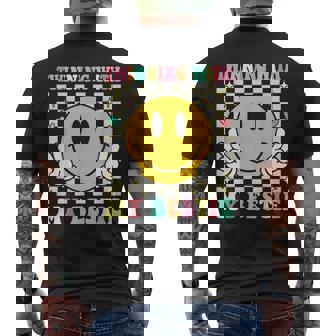 Twinning With My Bestie Twin Matching Twins Day Best Friend Men's T-shirt Back Print | Seseable UK