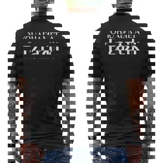 You Had Me At Tzatziki Greek Food Fan Men's T-shirt Back Print - Monsterry