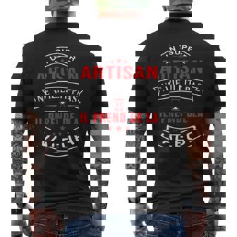 Un Super Artisan Neieillit Pas Cadeau Artisan T-shirt imprimé au dos - Cadeauxyz