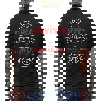 Un Super Caviste Neieillit Pas Cadeau Caviste T-shirt imprimé au dos - Cadeauxyz