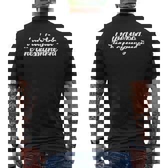 I Understood The Assignment Meme Viral Popular Culture Men's T-shirt Back Print - Monsterry