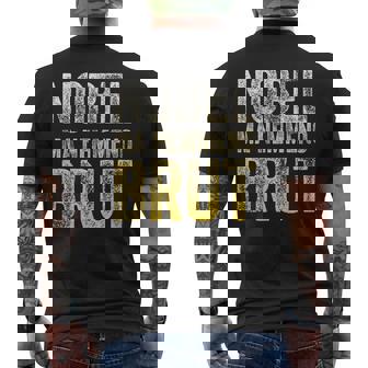 Uomo Divertenti Nobel Ma Nemmeno Brut T-shirt da uomo con stampa posteriore - Novitaregali