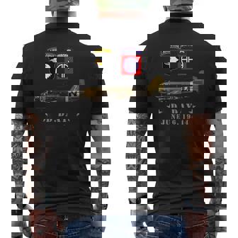 Usa Paratrooper D-Day Ww2 Normandy 82A 101Nd Airborne Men's T-shirt Back Print - Thegiftio UK
