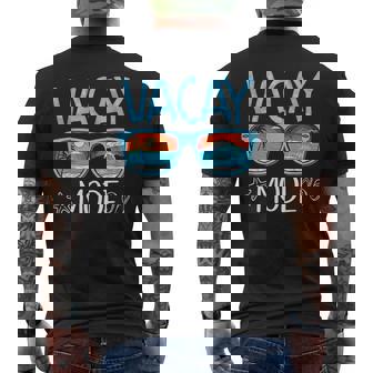 Vacay Mode Beach Vacation Summer Cruise Getaway Holiday Men's T-shirt Back Print - Thegiftio UK