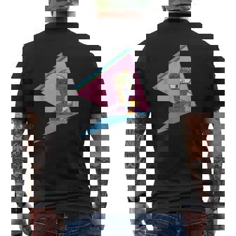 Vaporwave Greek Anime 90S Culture Aesthetic Men's T-shirt Back Print - Monsterry