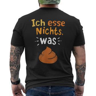 Vegan Egan Nutrition Esse Nichts Livingegan T-Shirt mit Rückendruck - Geschenkecke