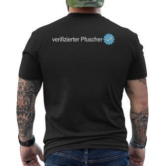 Verified Pfuscher T-Shirt mit Rückendruck - Geschenkecke