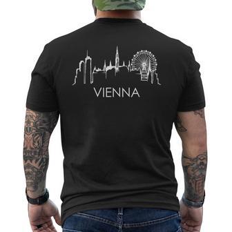 Vienna Skyline T-Shirt mit Rückendruck - Geschenkecke