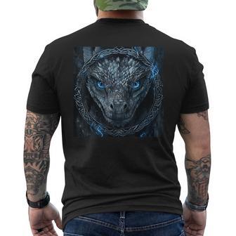 Viking Dragon Jormungandr & Niddhoggikings Dragon T-Shirt mit Rückendruck - Geschenkecke