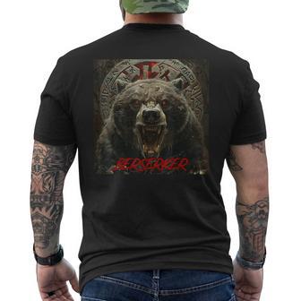 Vikingalhalla Berserker Bearikingsegvisir T-Shirt mit Rückendruck - Geschenkecke