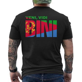 Viniidi Bini Biniam Girmay Eritrean Cyclist Tour France T-Shirt mit Rückendruck - Geschenkecke