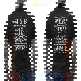 Vintage 1950 Regalo 70 Anni Compleanno T-shirt da uomo con stampa posteriore - Novitaregali
