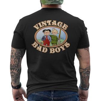 Vintage Bad Boys T-Shirt mit Rückendruck - Geschenkecke