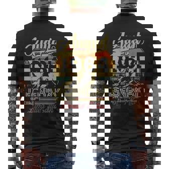 Vintage Cadeau Anniversaire 60 Ans Pour Né En Août 1964 T-shirt imprimé au dos - Cadeauxyz