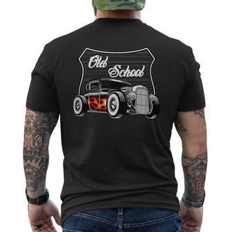 Vintage Hot Rod Hot Rod Clásico Hot Rod De Laieja Sin Mangas Camiseta Hombre Estampado Espalda - Regaloses