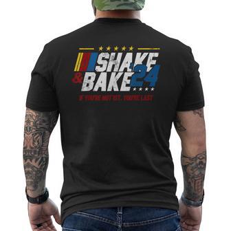 Vintage Shake And Bake 24 If You're Not 1St You're Last Men's T-shirt Back Print - Thegiftio UK