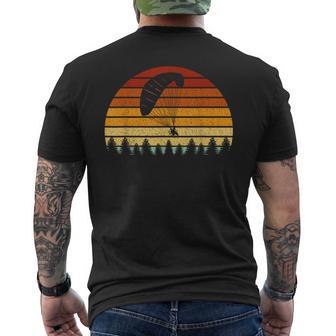 Vintage Sun Paragliding For Paraglider T-Shirt mit Rückendruck - Geschenkecke