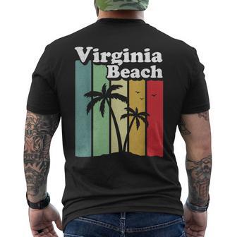 Virginia Beach Retroirginia Beach Camiseta Hombre Estampado Espalda - Regaloses