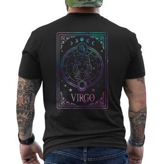 Virgo Tarot Card August September Birthday Astrology Zodiac Men's T-shirt Back Print | Seseable UK