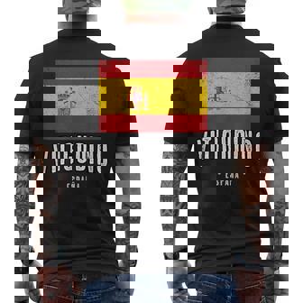 Vitigudino España Souvenir Ciudad Bandera Camiseta Hombre Estampado Espalda - Regaloses