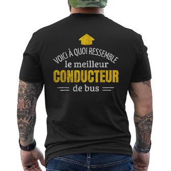 Voici À Quoi Ressemble Le Meilleur Conducteur De Bus Cadeau T-shirt imprimé au dos - Cadeauxyz